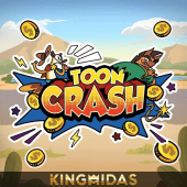 Toon Crash cards game icon on Playtime Casino